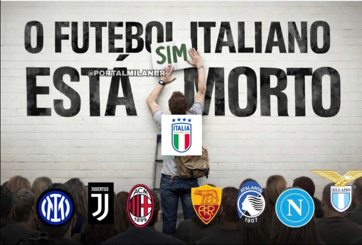 Itália fora da Copa (de novo): veja os memes sobre a terceira eliminação consecutiva da Azzurra