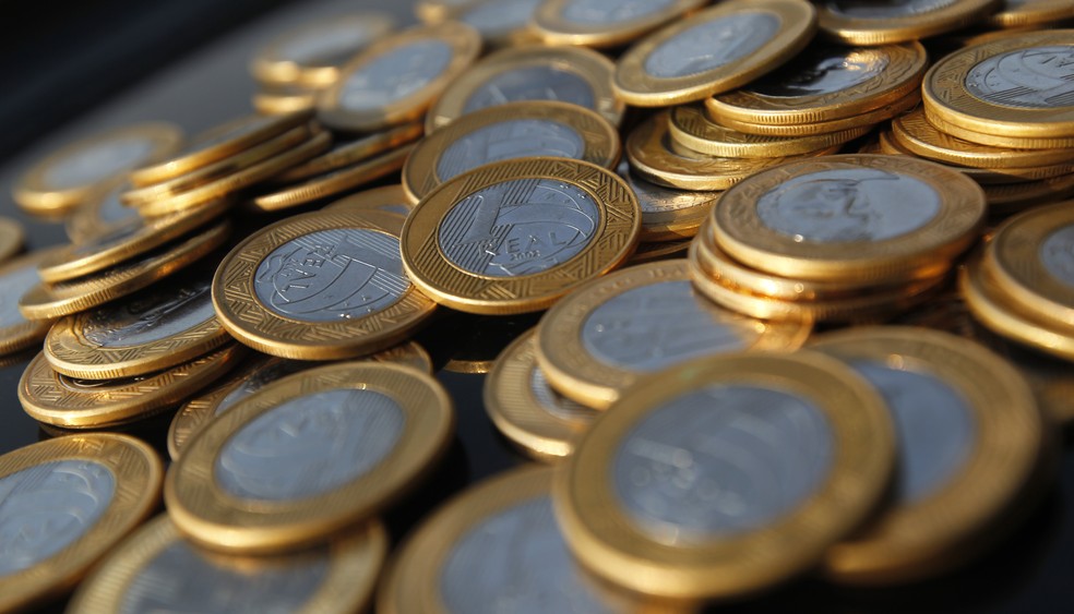 Moedas de real; dinheiro. — Foto: Bruno Domingos/ Reuters