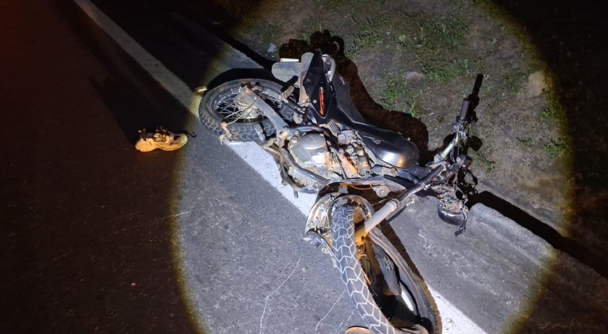 Motociclista sem habilitação morre em acidente na BR-116
