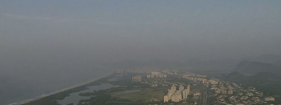 Céu no Rio de Janeiro — Foto: Reprodução