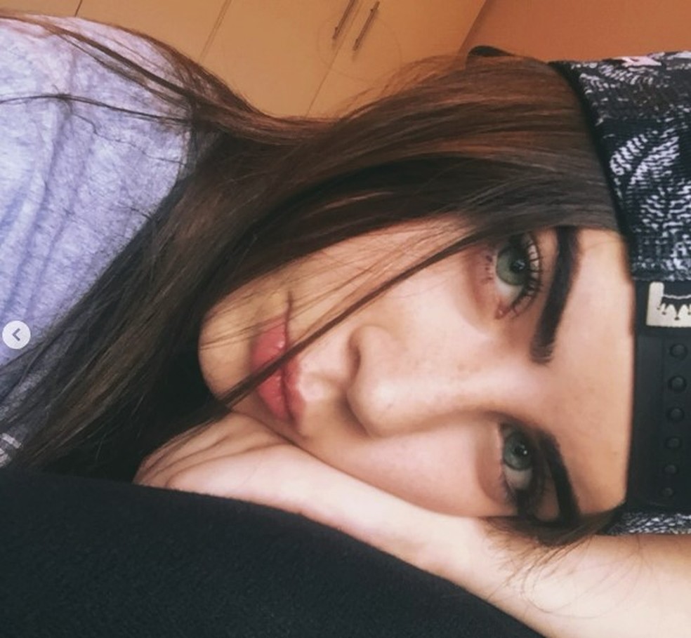 Jade Picon entrou na trend de compartilhar fotos de 2016 — Foto: Instagram/jadepicon