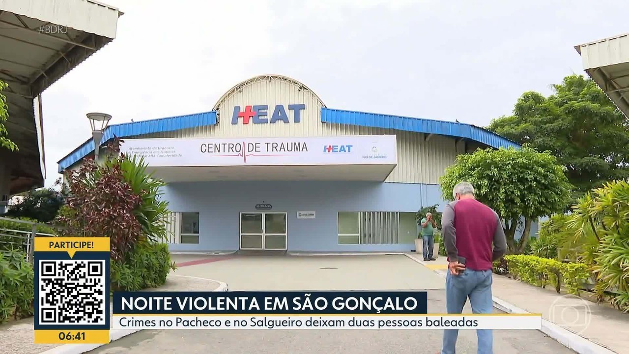 Policial militar e motorista de aplicativo são baleados em São Gonçalo