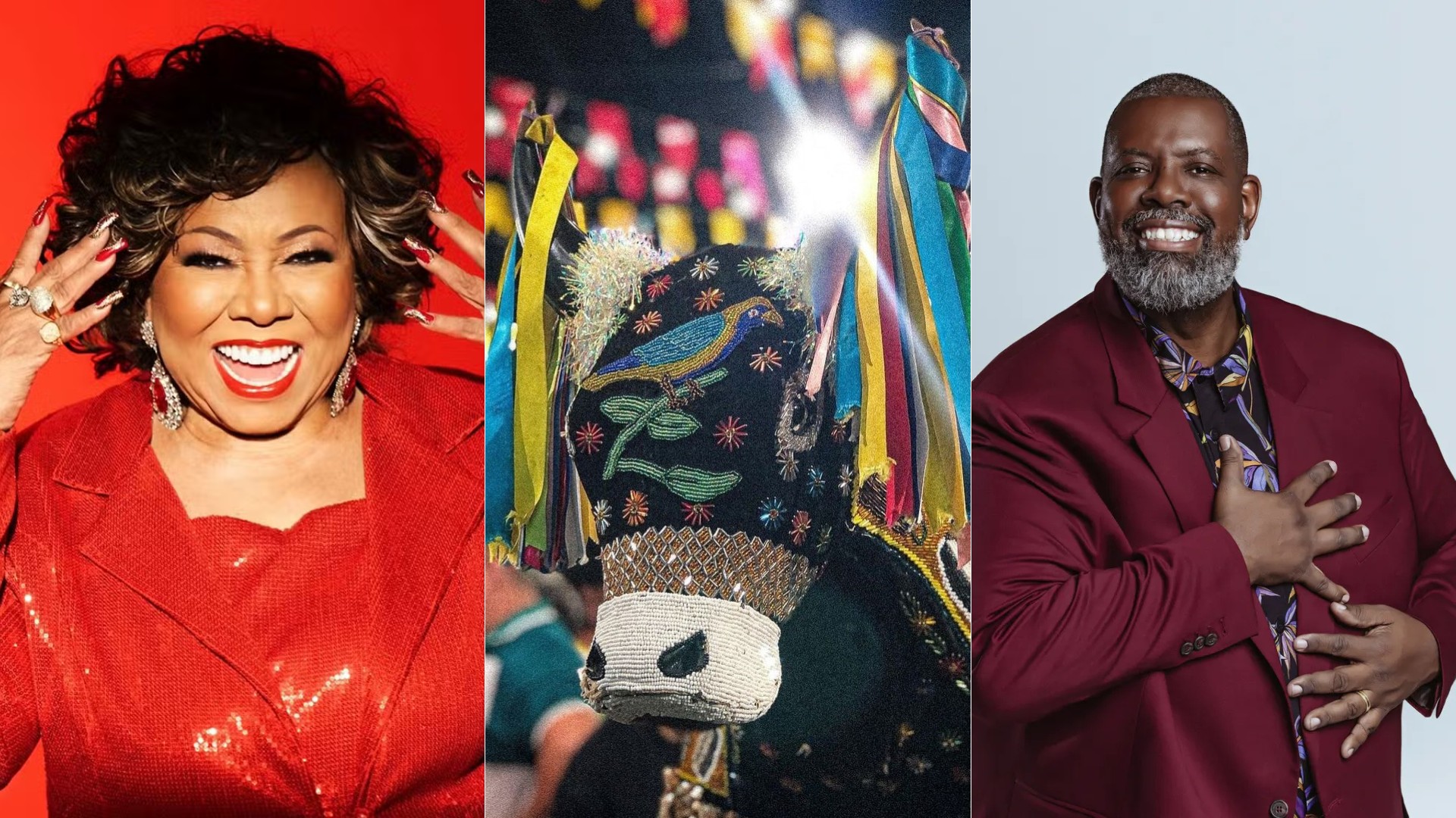 Último fim de semana do São João reúne grupos de bumba meu boi, shows de Alcione e Péricles em São Luís