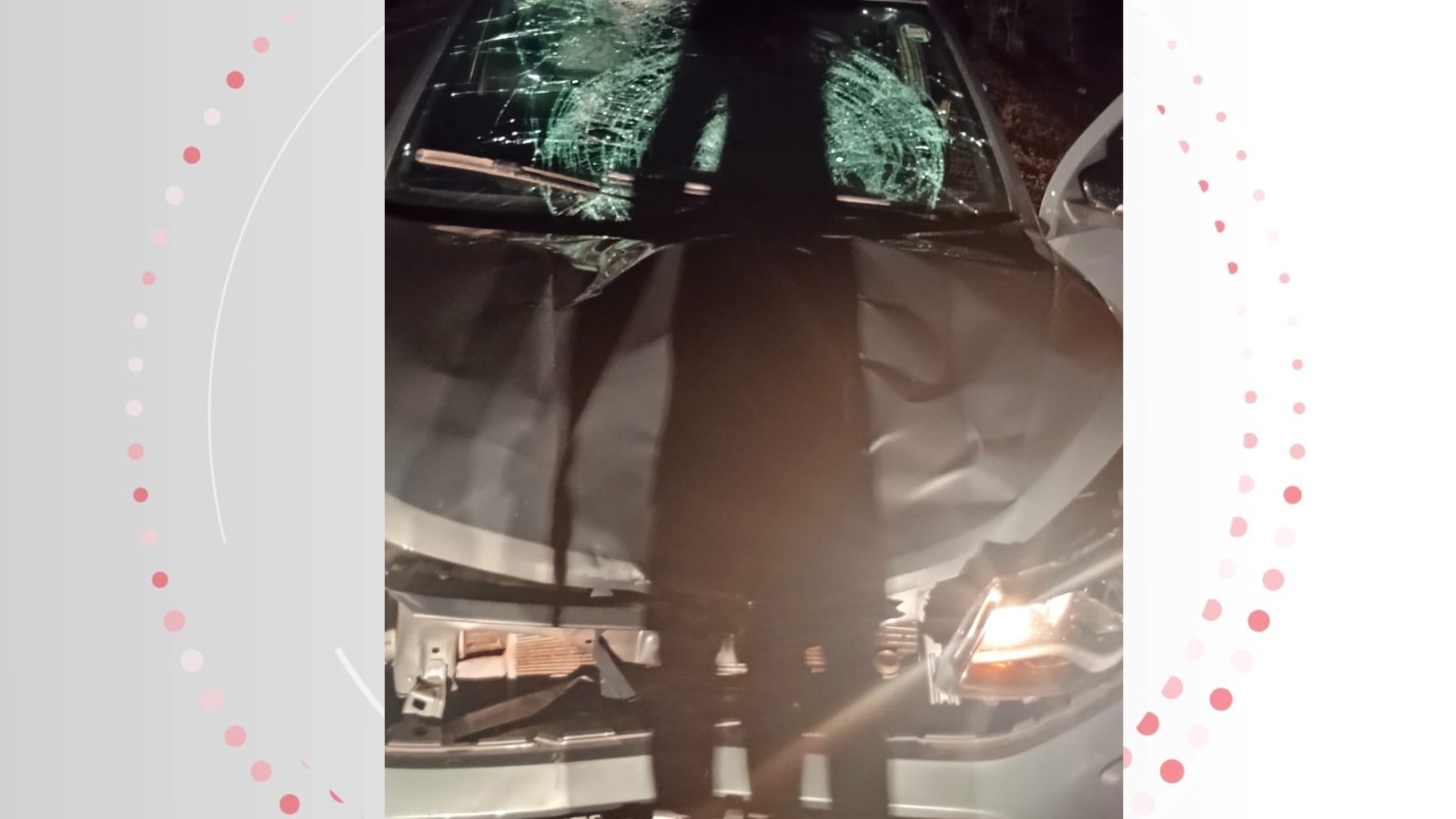 Ciclista morre após ser atropelado por carro na BR-222, no Norte do Piauí; veículo ficou parcialmente destruído