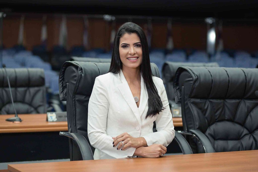 Catarina Guerra está no segundo mandato como deputada estadual — Foto: Ale-RR/Divulgação