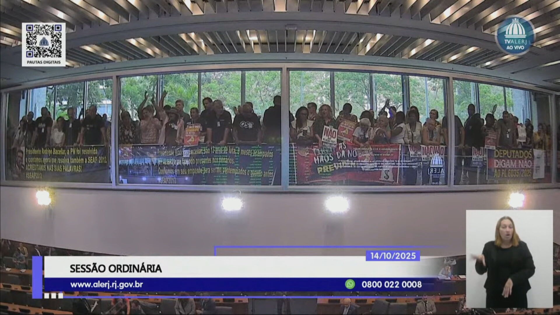Após protesto, bate-boca e 113 emendas, Alerj adia votação sobre uso de verba do Rioprevidência para pagar dívidas do RJ