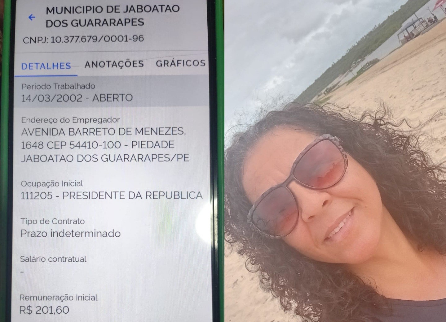 Técnica de enfermagem é registrada como presidente da República há 24 anos e descobre erro ao procurar emprego