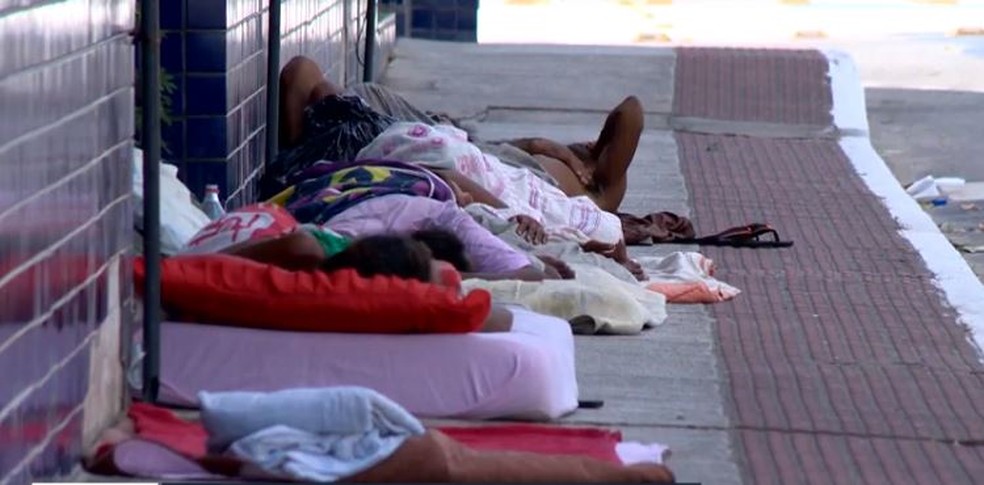 População em situação de rua cresceu na Grande Vitória — Foto: Reprodução/TV Gazeta