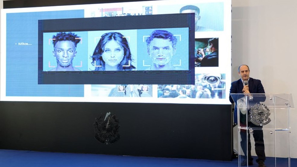 Espírito Santo investe em tecnologia de reconhecimento facial e botão do pânico. — Foto: Sesp/ES