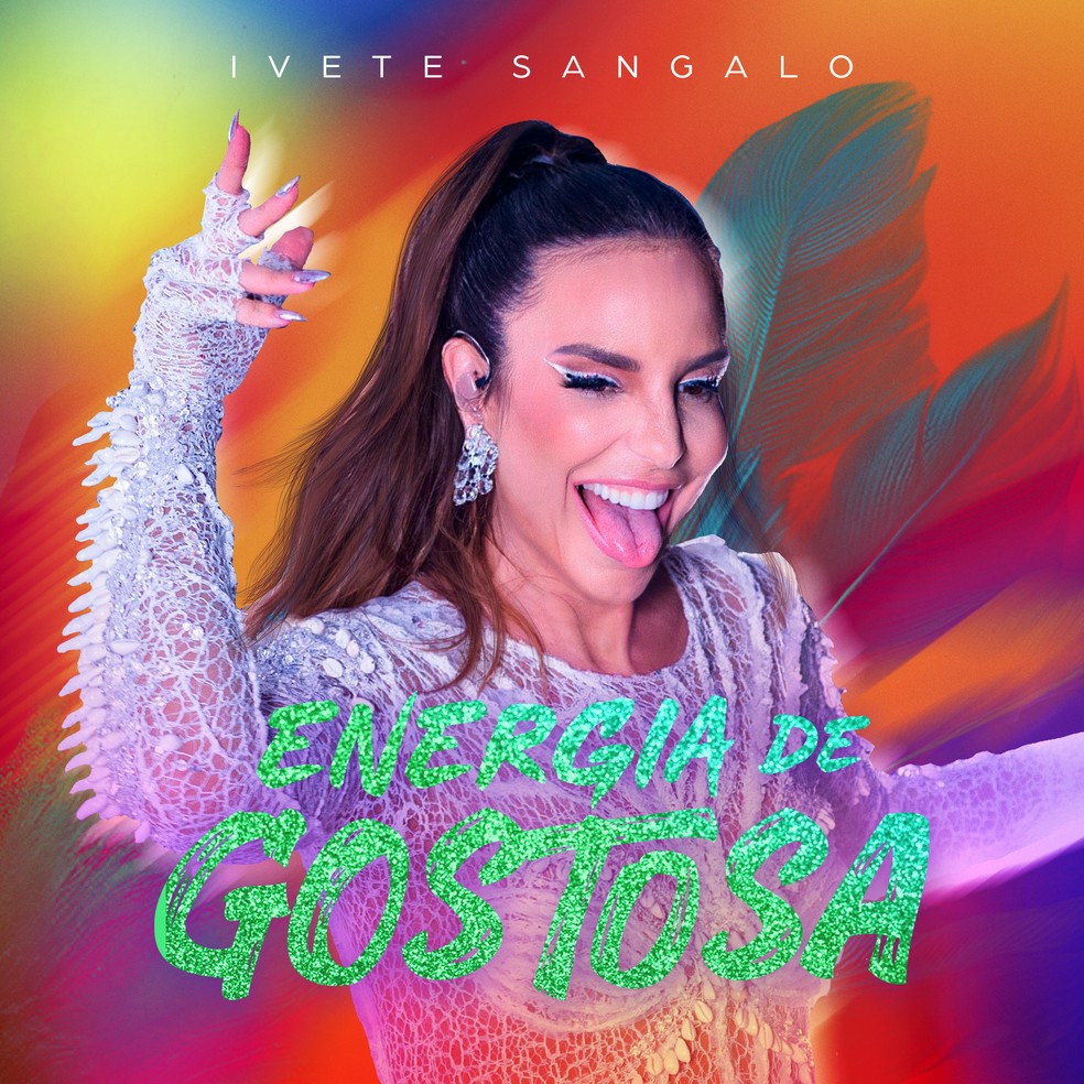 Capa do single ‘Energia de gostosa’, de Ivete Sangalo — Foto: Divulgação