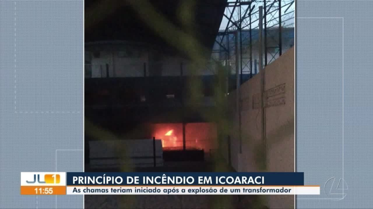 Princípio de incêndio atinge prédio de escola particular em Icoaraci, distrito de Belém