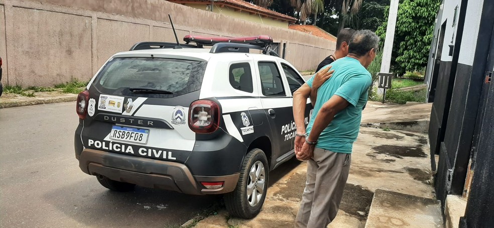Pastor evangélico foi preso em Araguaína — Foto: Divulgação/Polícia Civil