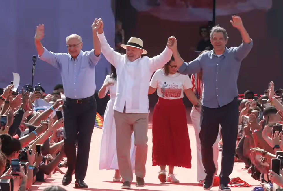 Lula faz primeiro evento de campanha à reeleição no berço político do PT, em São Paulo