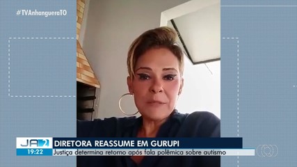 Diretora de fala polêmica sobre autismo retorna ao cargo em Gurupi