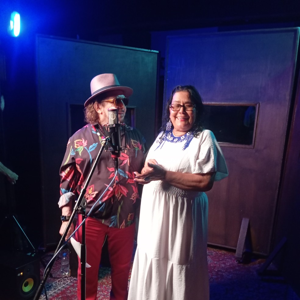 Parteira e compositora acreana é escolhida entre mais de mil projetos para gravar música regional — Foto: Arquivo pessoal