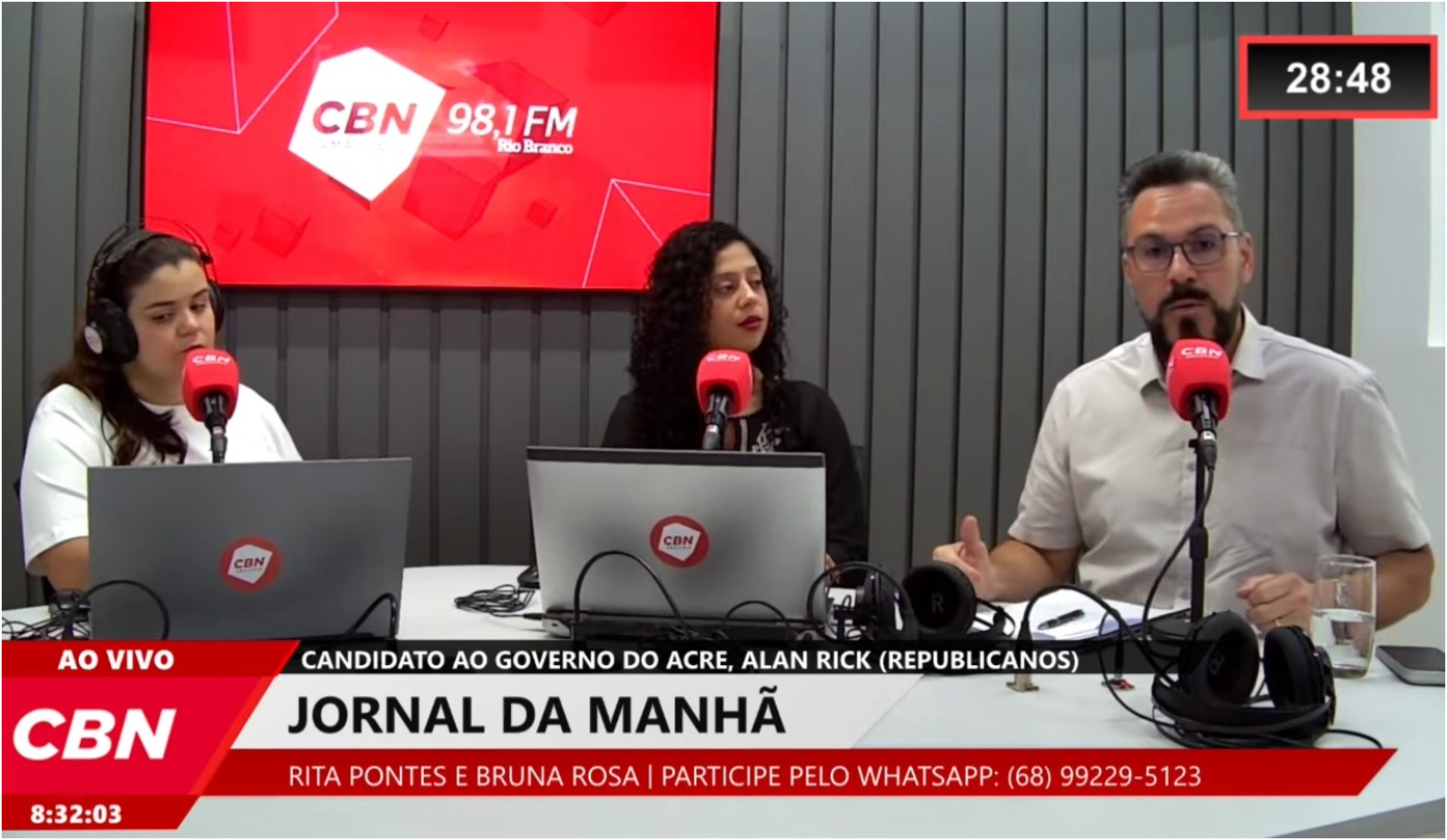 Alan Rick aposta em diálogo com prefeitos para buscar virada no 2º turno no AC: 'Força da máquina é esmagadora'