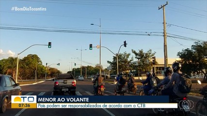 Pais que permitem ou entregam a direção de veículo ao filho menor podem ser penalizados