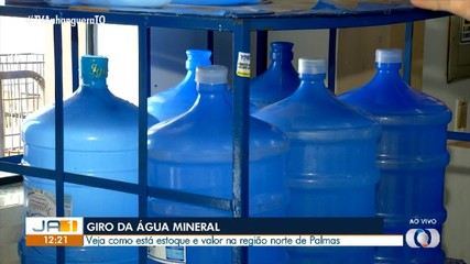 Procura por água mineral continua na capital