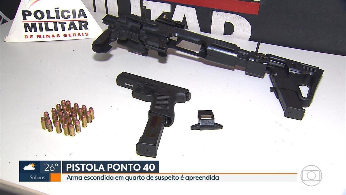 G1 - Pistola 380 é encontrada em pavilhão de presídio no Acre