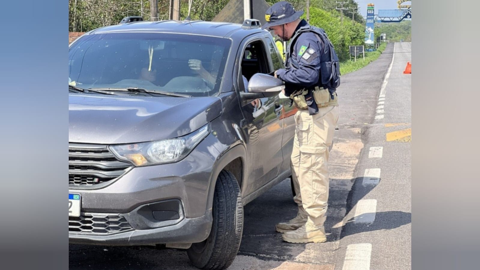 PRF intensifica fiscalização na BR-163 e BR-230 durante Operação Semana Santa no oeste do Pará