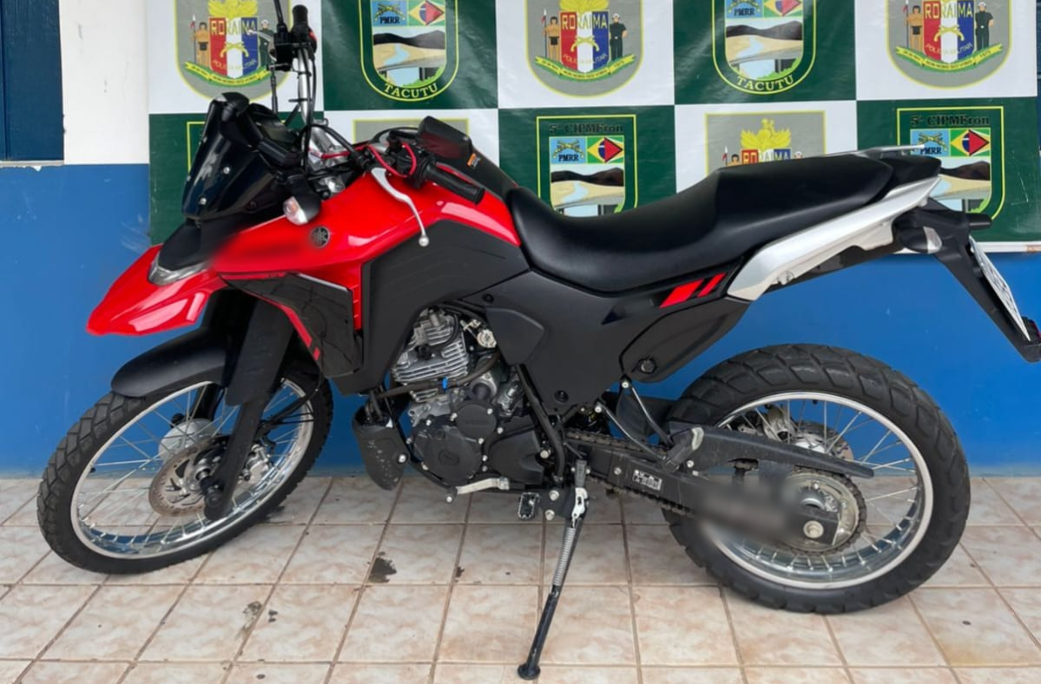 Foragido da Justiça é preso após furtar moto em Boa Vista e tentar fugir para Guiana