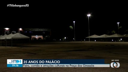 Sábado terá celebração dos 35 anos do Palácio Araguaia