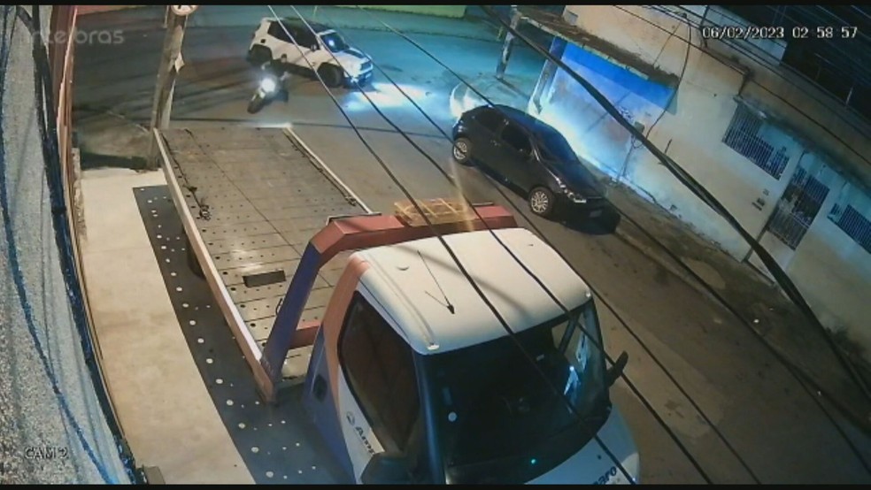 Casal cometeu crime por causa de colisão no trânsito, segundo as investigações — Foto: Reprodução/ TV Globo