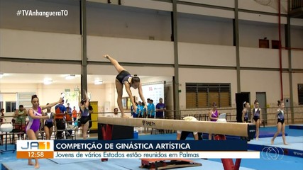 Torneio nacional de ginástica artística começa nesta quarta-feira (13), em Palmas