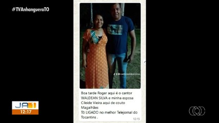 Telespectadores interagem com mensagens no JA1