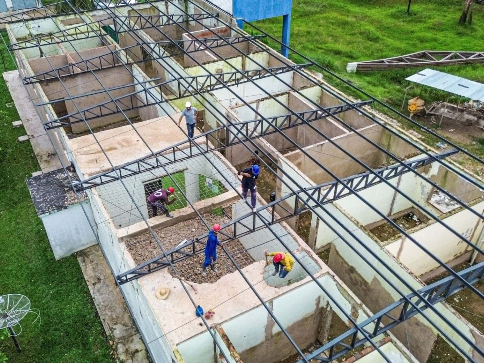 Com hospital em obras há quase 3 anos, moradores cobram conclusão de reforma na Aleac