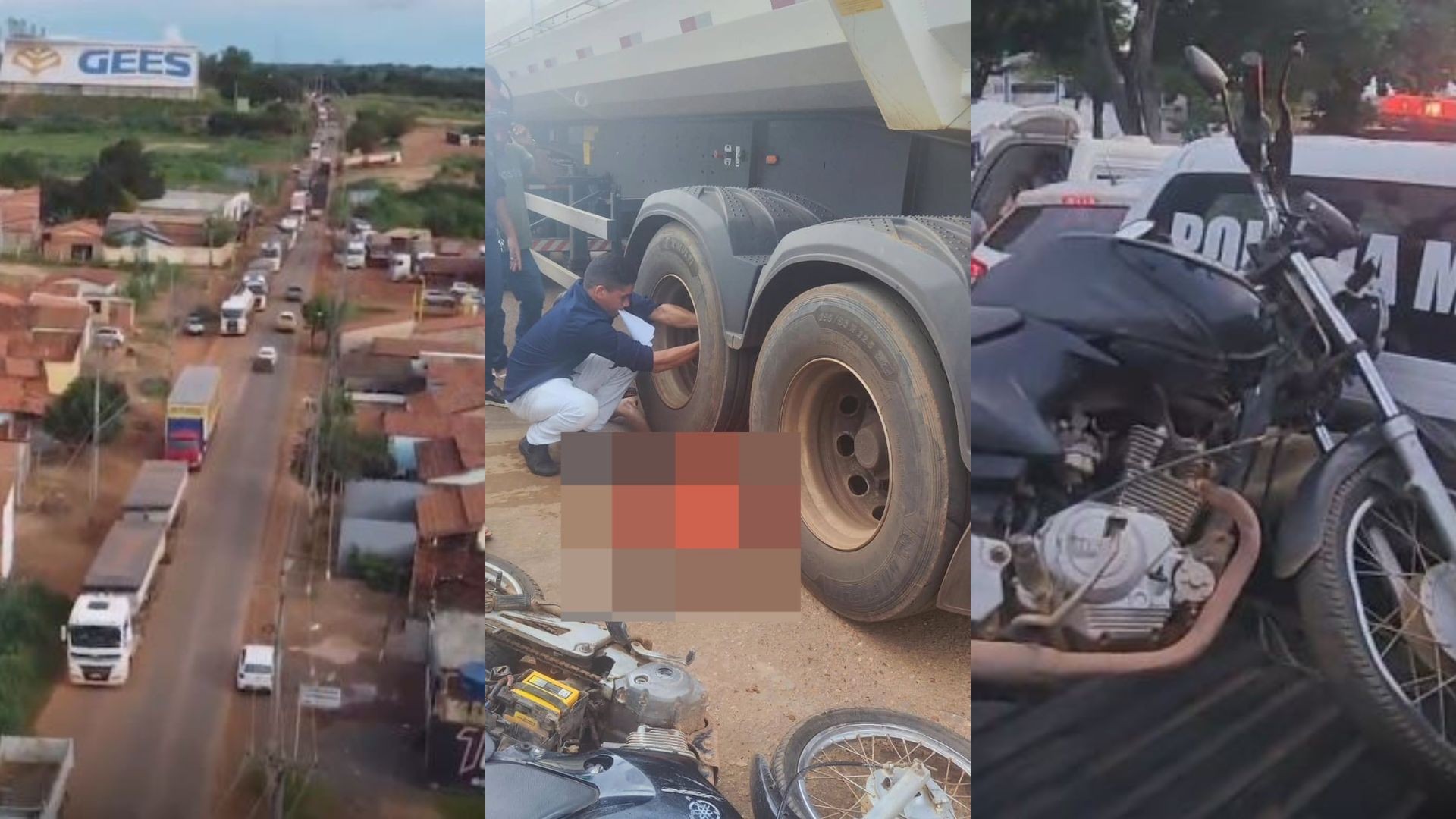 Homem morre após tentar ultrapassar carreta na MA-006 em trecho urbano de Balsas  