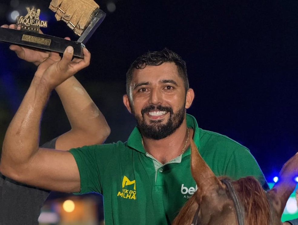 Peixe da Lama, patrocinado pela Betvip, ganhou a disputa contra Nathan Queiroz, da Betesporte — Foto: Arquivo pessoal