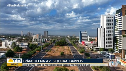 Drone do BDT traz imagens aéreas da Av. Siqueira Campos