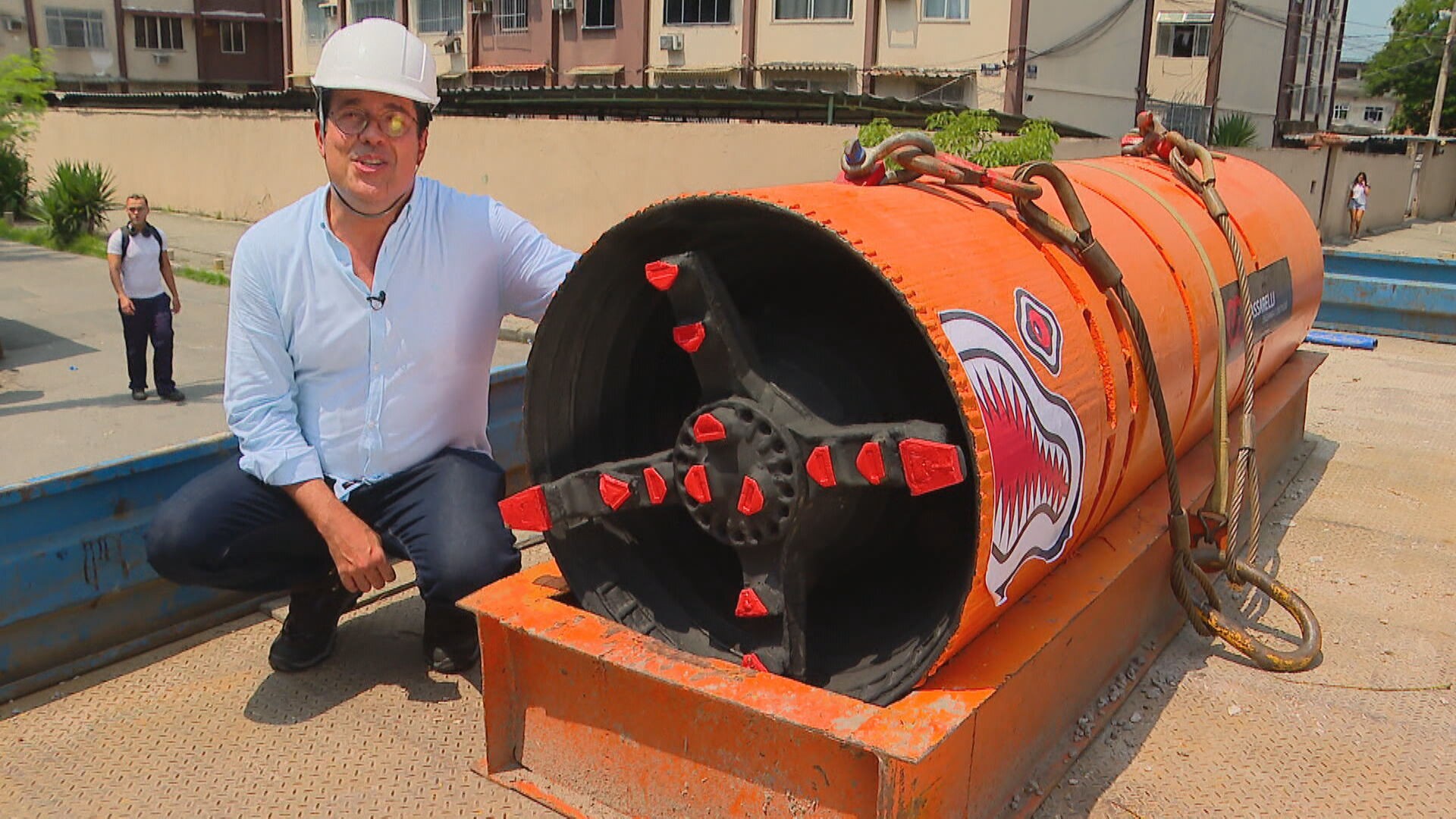 Com ' tatuzinho’, obra de R$ 120 milhões promete beneficiar 200 mil moradores da Maré com saneamento