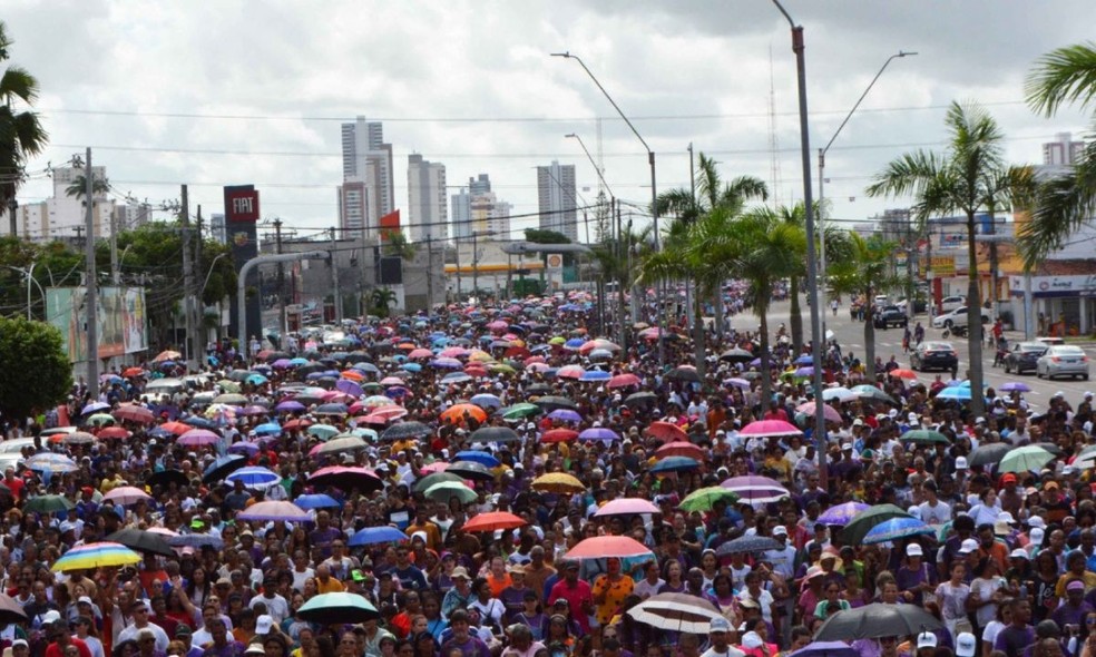 Caminhada do Perdão é reconhecida como Patrimônio Imaterial de Feira de Santana — Foto: Divulgação/Izinaldo Barreto- PMFS