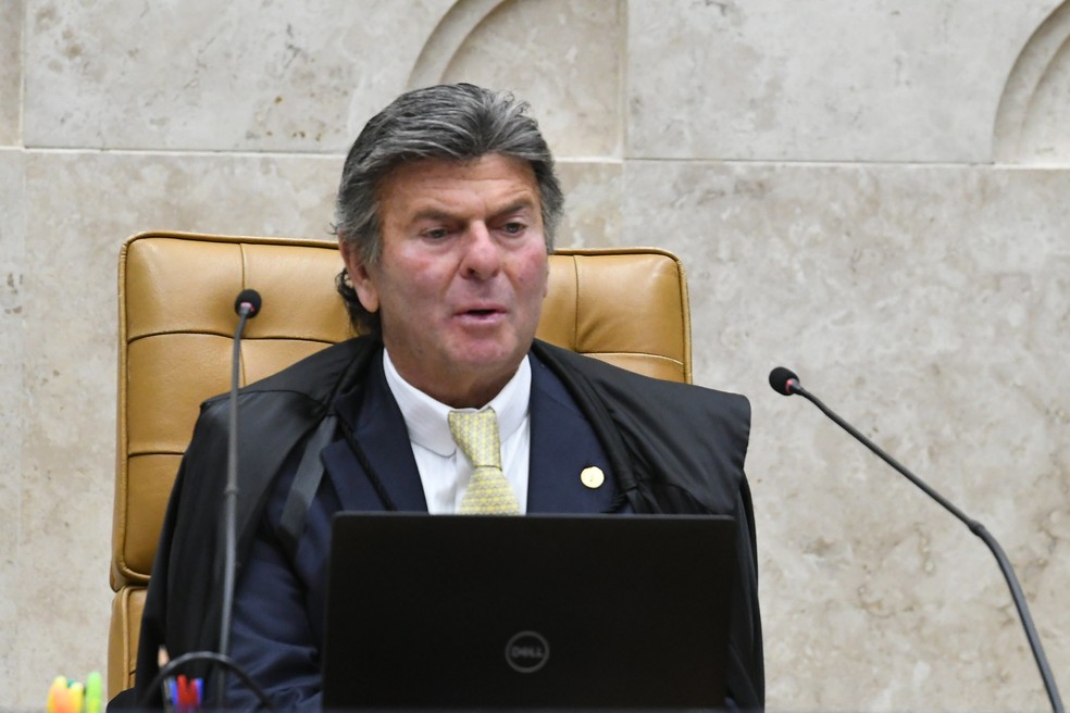 O ministro Luiz Fux, do STF — Foto: Carlos Moura/SCO/STF