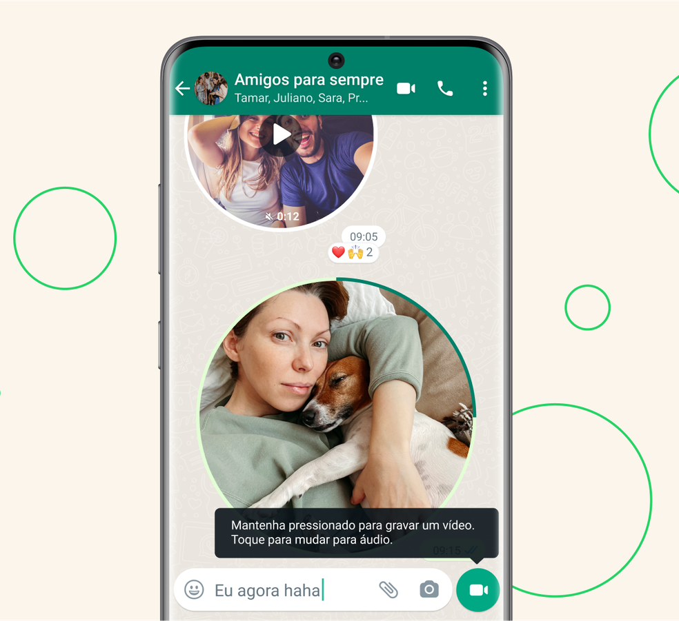 Folha de Naviraí - WhatsApp agora permite converter vídeo curto