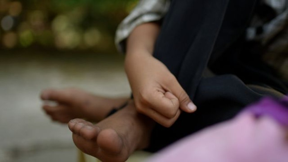 Pai é preso por suspeita de estuprar a filha de seis anos em Sobral — Foto: BBC