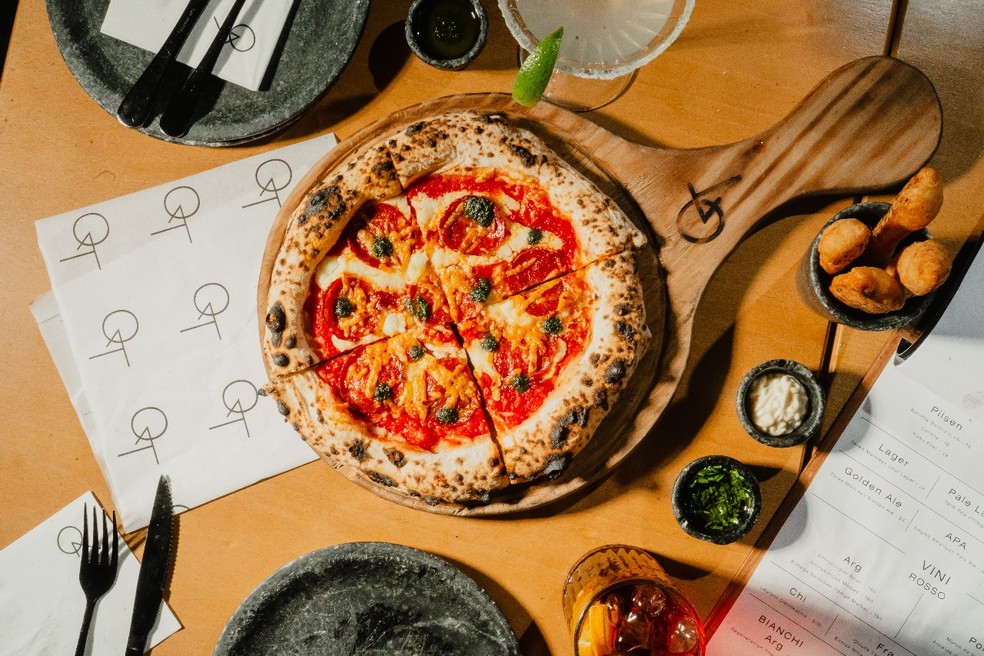 O empresário pizzaiolo optou pelo modelo de pizza-bar. — Foto: Divulgação