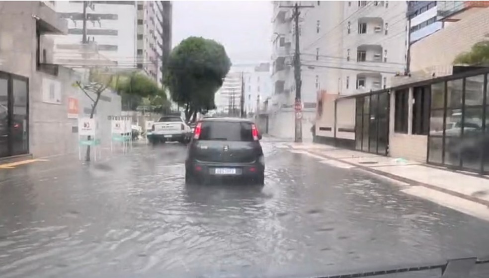 Frente fria muda o tempo na capital alagoana — Foto: Reprodução