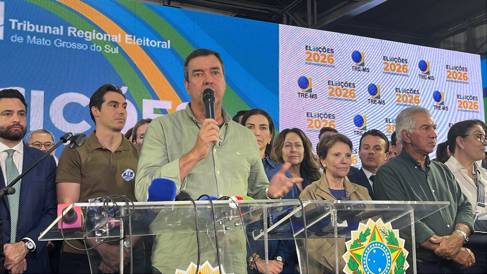 Riedel bate recorde de 40 anos e tem maior percentual de votos para governador na história de MS
