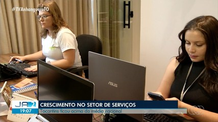 Tocantins fica acima da média nacional no setor de serviços; saiba mais
