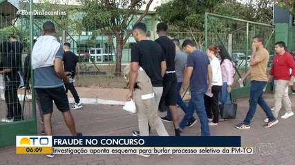 Operação investiga grupo suspeito de fraudar o concurso da Polícia Militar do Tocantins