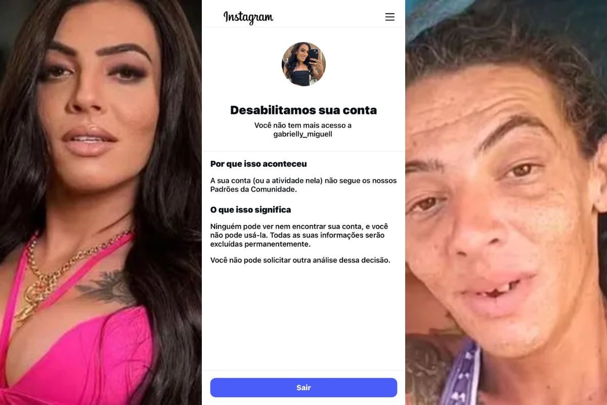 Ex-Casal Maloka tem conta desativada no Instagram e lamenta prejuízo financeiro: 'Aquele perfil é minha vida'