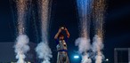 Alisson de Souza montou o touro Relíquia da Patroa no Round Final e conquistou o título da etapa da PBR da Festa do Peão de Americana, neste domingo (7) — Foto: Thomaz Marostegan