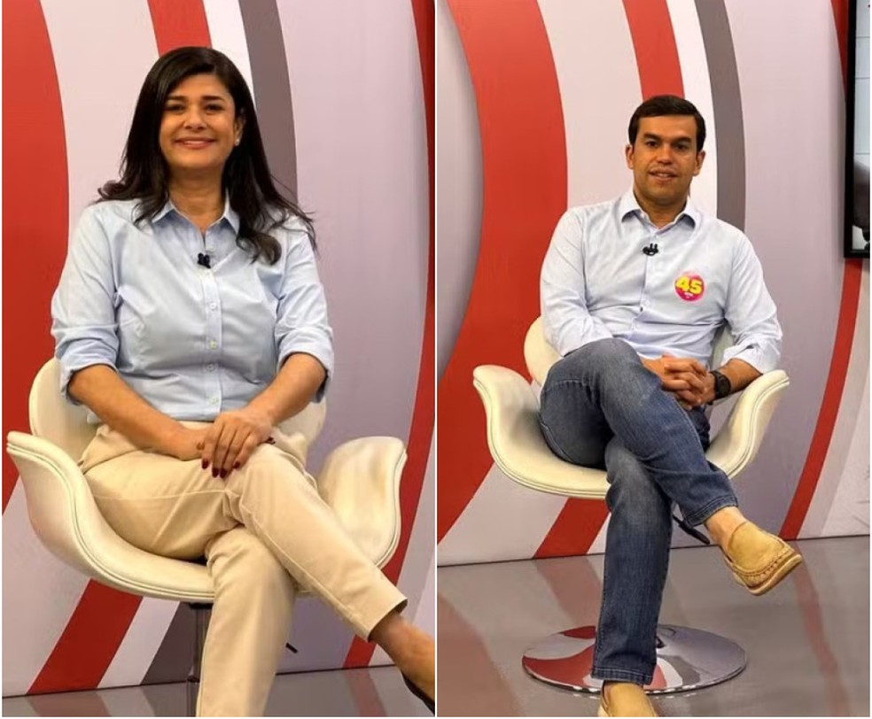 Candidatos a prefeitura de Campo Grande na disputa pelo 2º turno — Foto: Arquivo g1MS