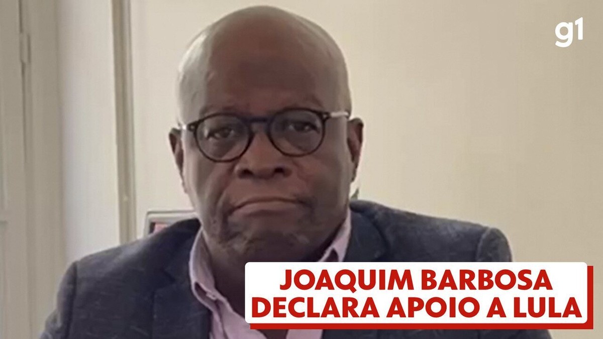 Joaquim Barbosa declara apoio a Lula