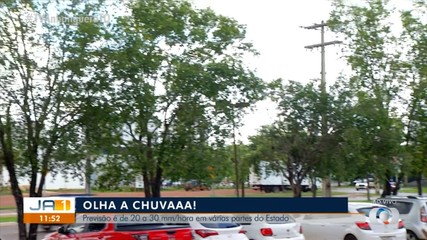 Previsão prevê de 20 a 30 mm/hora de chuva em várias partes do Tocantins