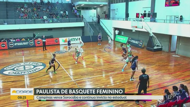 Basquete feminino de Campinas vence Sorocaba e continua firme no estadual