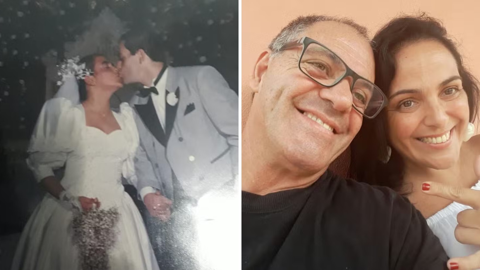 Casal que se conheceu e se casou no Dia dos Namorados celebra 36 anos de união: 'Amor verdadeiro'
